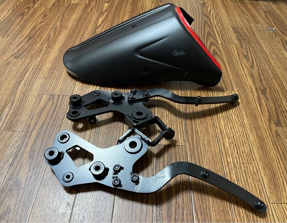 K-SPEED レブル250-500 リアフェンダー LEDライト付き